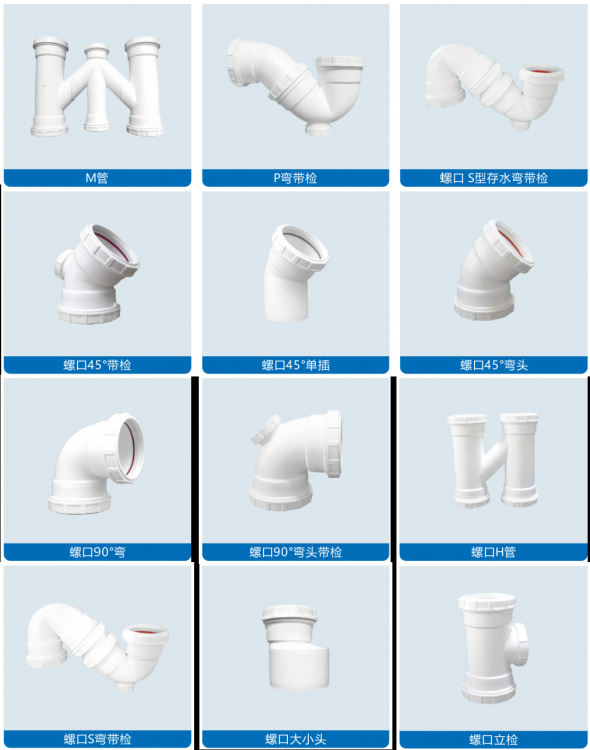 HDPE螺旋压盖柔性承插式连接管件